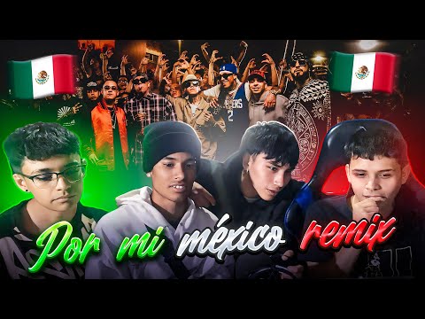 REACCIONANDO A Por Mi Mexico Remix 🇲🇽🙀 || El Pecosoo.