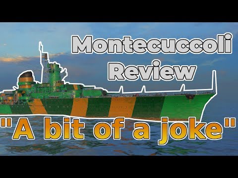 World of Warships - Montecuccoli Gameplay and Review  "Yikes"