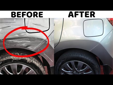 How to remove scratches from Car | CAR SCRATCH REMOVAL  in 2 Minutes