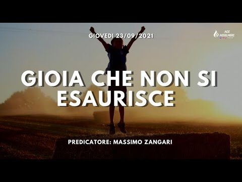"Gioia che non si esaurisce" Culto Giovedì 16/09/21 || ADI Misilmeri