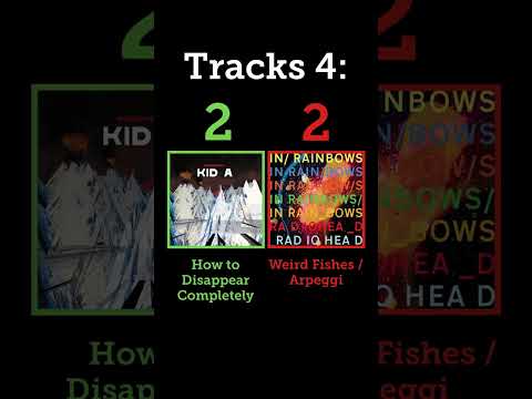 TRACKLIST BATTLE: Kid A vs. In Rainbows