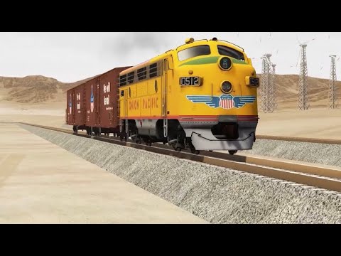 VL CRASH 02| TRAIN VS INSANE BROKEN RAIL TRACK CROSSING #train #beamngdrive #cars