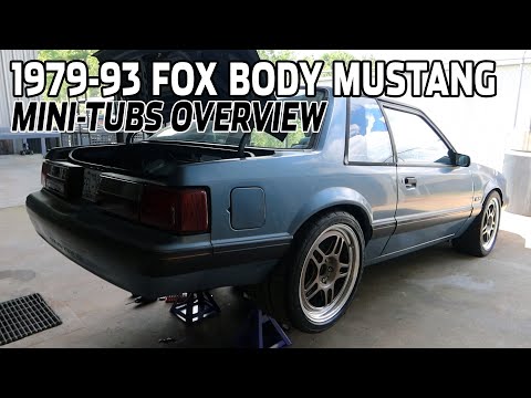 1979-93 Fox Body Mini-Tubs Overview - Detroit Speed