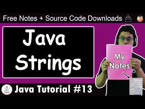Java Tutorial Introduction to Strings