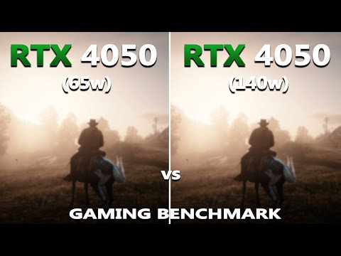 RTX 4050 65W vs 140W – Gaming Benchmark | Lenovo LOQ vs ASUS TUF | Tested in 10 Games |