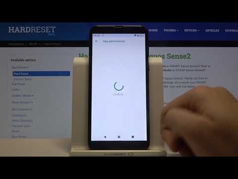 How to Manage Apps Permissions in Sharp Aquos Sense2 – Customize Apps Permissions