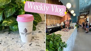 Weekly Vlog: Store Runs | Ulta | World Market | Coffee Shop Work Days | Wellborn Orlando