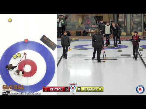 Ikue Kitazawa vs. Kim Rhyme - SEMIS - Curling Stadium Alberta Curling Series #4