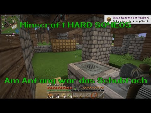 Minecraft HARD S04E05 Am Anfang war das Schubfach