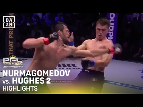 Usman Nurmagomedov vs. Paul Hughes 2 | PFL Dubai Fight Highlights
