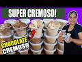 This Recipe Yielded 100 Tubs Of Homemade Chocolate Ice Cream Using Both Methods