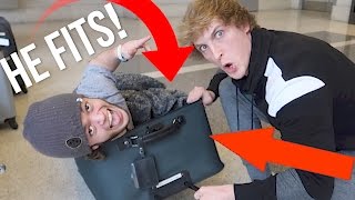 SMUGGLING A DWARF TO PARIS IN A SUITCASE! (and it worked)