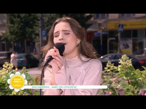 Złota płyta dla AniKi  Dąbrowskiej! Posłuchajcie "Nawet jeśli jutra nie ma" [Dzień dobry wakacje]