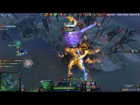 Arteezy Wraith King On Cliff | Dota 2