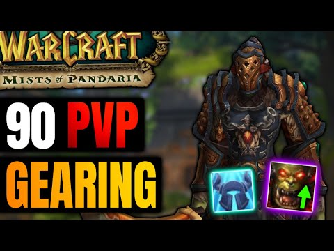 Fresh 90 PvP Gearing in MOP Classic
