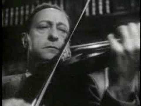 Jascha Heifetz plays Melodie by Gluck