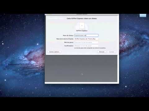 comment installer airport express