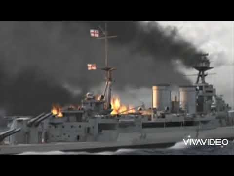 Bismarck em uma épica batalha contra Hood