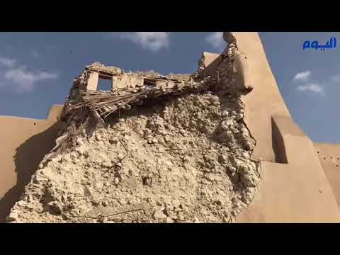 الأحساء .. لا إصابات جراء انهيار سور قصر صاهود
