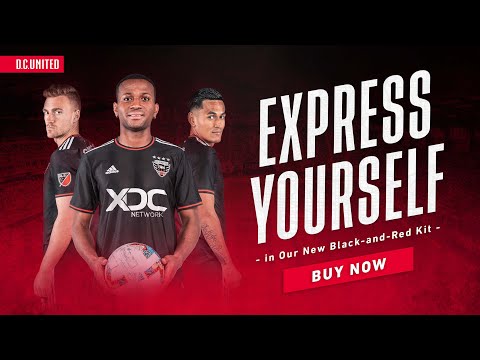 D.C. United and New Presenting Partner, XDC Network Unveil 2022 Black-and-Red Kit
