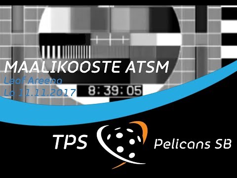Maalikooste ATSM TPS - Pelicans SB 11.11.2017