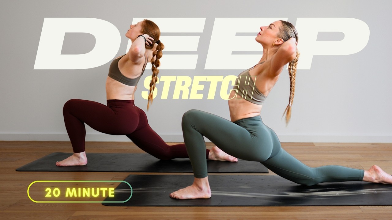 DAY22: 20 Min. Dynamic Deep Stretch w/ @MarieSteffen