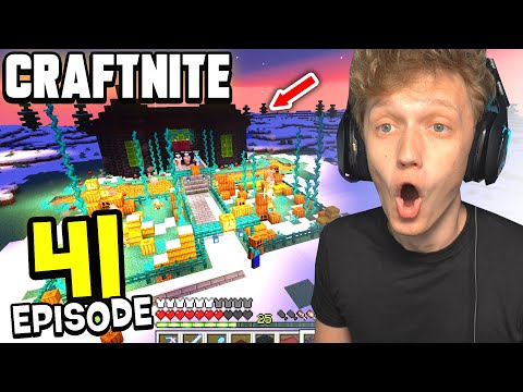 Craftnite: Episode 41 - I BUILT A HAUNTED MANSION... (scariest Halloween house)