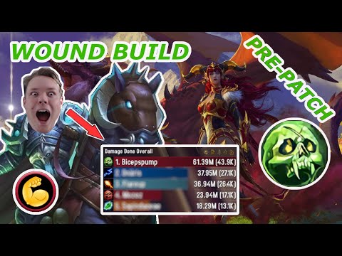 44k DPS Unholy DK Quadratic Wounds M+ Guide (Dragonflight Pre-Patch PvE)