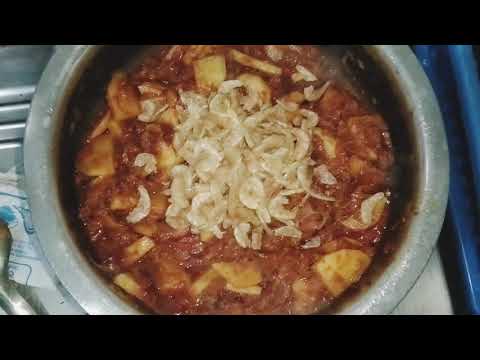 Kaad sabzi ( Sukha jhinga ) aur chawal ki roti | Recipe | KONKAN VLOGGER NAZNEEN