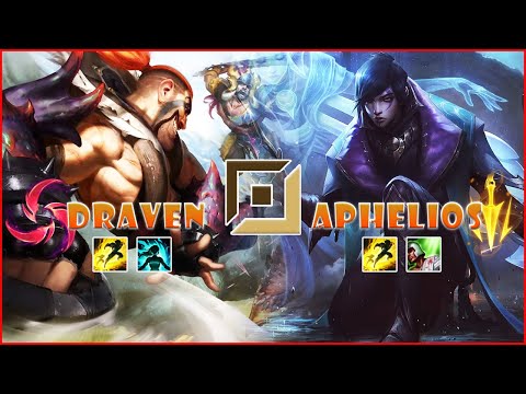 【Vincent Draven】S12 CN Best Draven melted Aphelios with two Auto Attack!