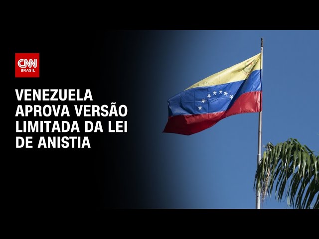 Entenda versão da Lei da Anistia aprovada na Venezuela | CNN NOVO DIA
