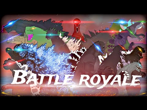 Godzilla Battle Royale kingdoms collide Animation /2025