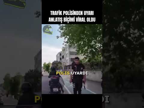 Polisin Anlatış Biçimi VİRAL OLDU!  #motovlog
