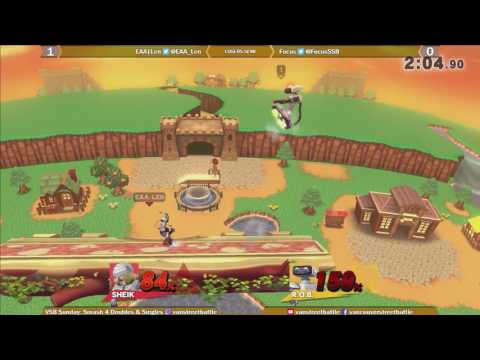 VSB Smash 4 Singles Season 2 #3 - LS - Focus vs EAA|Len