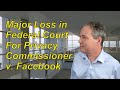 Privacy Commissioner of Canada Loses in Federal Court against Facebook