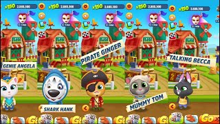 🏅🎖🥇🥈🥉 Talking Tom Talking Angela Talking Hanks Talking Ginger Talking Becca all Gold Run #shortvideo