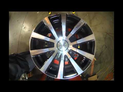 Touren Wheels TR3 3130 Black with Machined Face