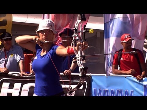 Pascale Lebecque v Marcela Toniolli – compound women bronze | Amsterdam 2012 European Championships