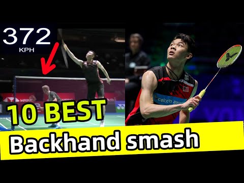 10 BEST Backhand smash by Lee Zii Jia | TOP 10 Backhand smash｜Badminton｜ Lee Zii Jia｜Backhand smash