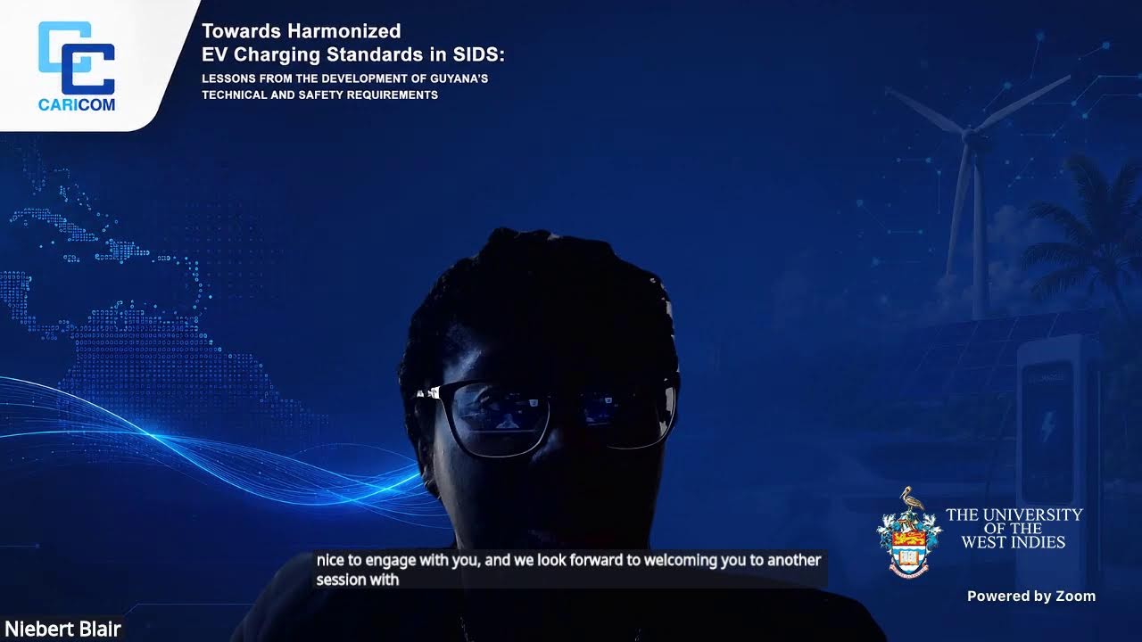 Webinar: Towards Harmonized EV Charging Standards in SIDS