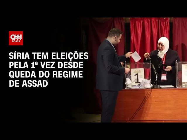 Síria realiza primeira eleição parlamentar desde queda do regime de Assad | AGORA CNN