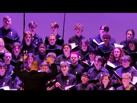 "A Silence Haunts Me" by Jake Runestad - Delaware All-State Choir 2023