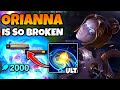 Orianna is so broken right now. Ultimate just One-Shots while barely being fed at all.