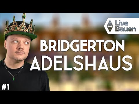 Live Bauen in Die Sims 4 🔴 BRIDGERTON Adelshaus #1: Idee und Grundriss