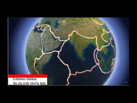 Erdbeben Gebiete - Hier bebt es am häufigsten