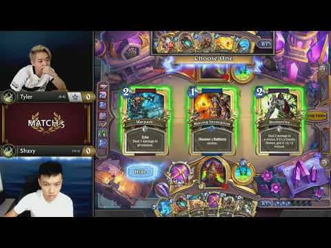 Tyler vs Shaxy - Hearthstone Grandmasters Asia-Pacific - Week 7