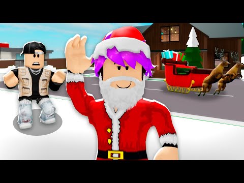 VIREI O PAPAI NOEL NO BROOKHAVEN RP..