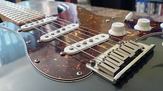 Video thumbnail for 2007 FENDER AMERICAN STANDARD STRAT CHARCOAL FROST METALLIC STRATOCASTER GUITAR UP CLOSE REVIEW by Essex Recording Studios