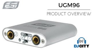 Video thumbnail for ESI UGM96 USB Audio Interface Product Overview by DJ City