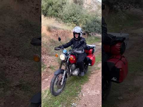 Kleines Motorrad - große Reise #yamahasr125